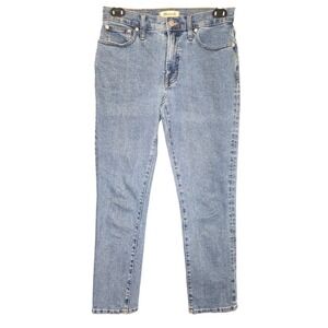 Madewell The Mid-Rise Perfect Vintage Jean Medium Wash Denim Womens Size 27